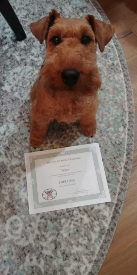 Proud graduate